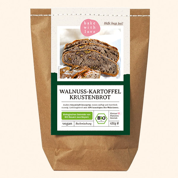 Organic Walnut Potato Bread Mix